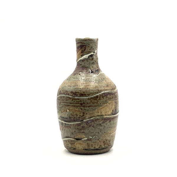 Handmade Pottery Door County Pine Red Bud Vase-Ellison Bay Pottery Studios