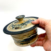 Handmade Pottery Small Baking Dish - Lake Michigan Blue-Ellison Bay Pottery Studios
