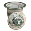 Handmade Pottery Small Baking Dish - Arbor Vitae Green-Ellison Bay Pottery Studios
