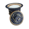 Handmade Pottery Small Baking Dish - Door County Sky Blue-Ellison Bay Pottery Studios